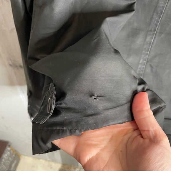 Coach jacket black size medium zip up mens - Picture 8 of 8